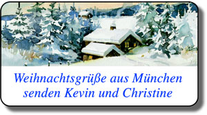 2171 - Weihnachtsaufkleber 4c-Berghütte 33x62 mm 
