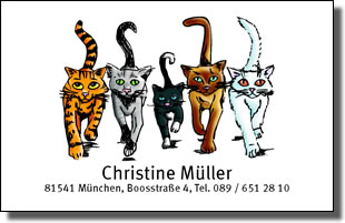 7451 - Visitenkarten CATS